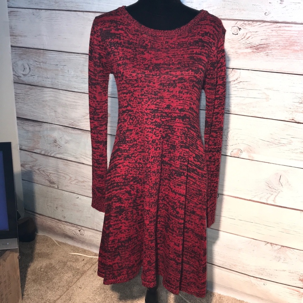 Large No Comment knit sweater dress. Like new